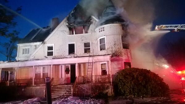 Three-Alarm Fire Rips Through Newtonville Ave. Building | Newton, MA Patch