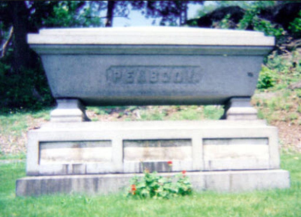 The Ties That Bind The Story About Peabody's Tomb Peabody, MA Patch