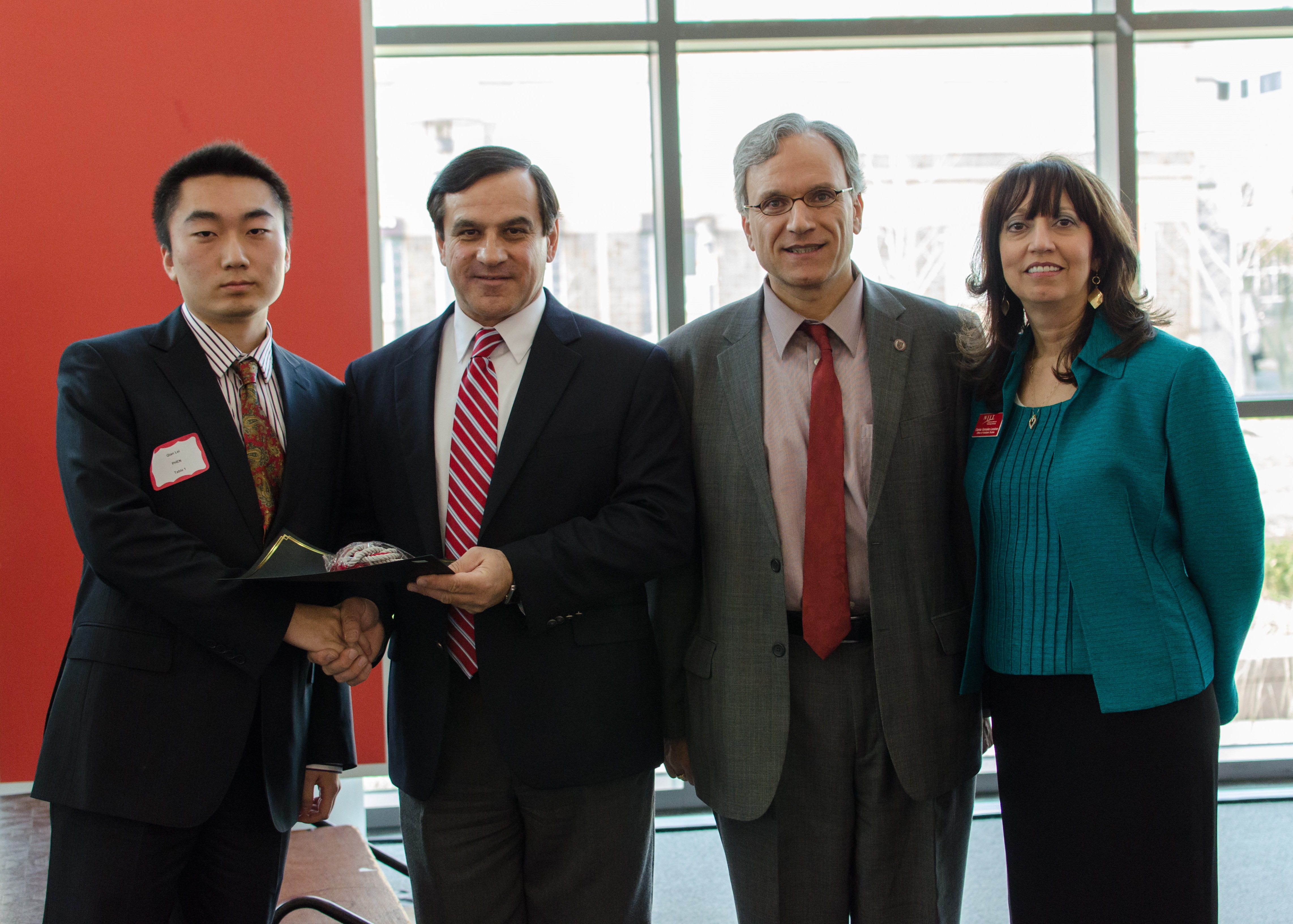 Qian Lei, of Harrison, Inducted into Sigma Chapter of the Alpha Epsilon  Lambda National Honor Society for Graduate and Professional Students at NJIT  | Newark, NJ Patch