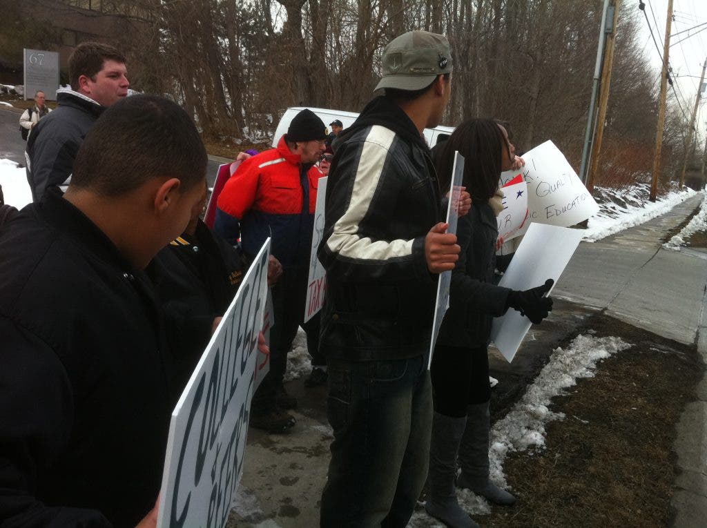 Students, Parents Protest Against Proposed Cuts to Education in State ...