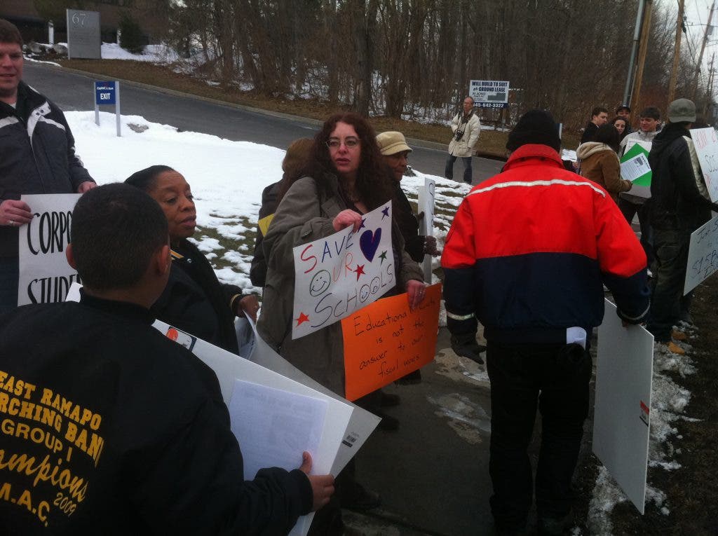 Students, Parents Protest Against Proposed Cuts to Education in State ...