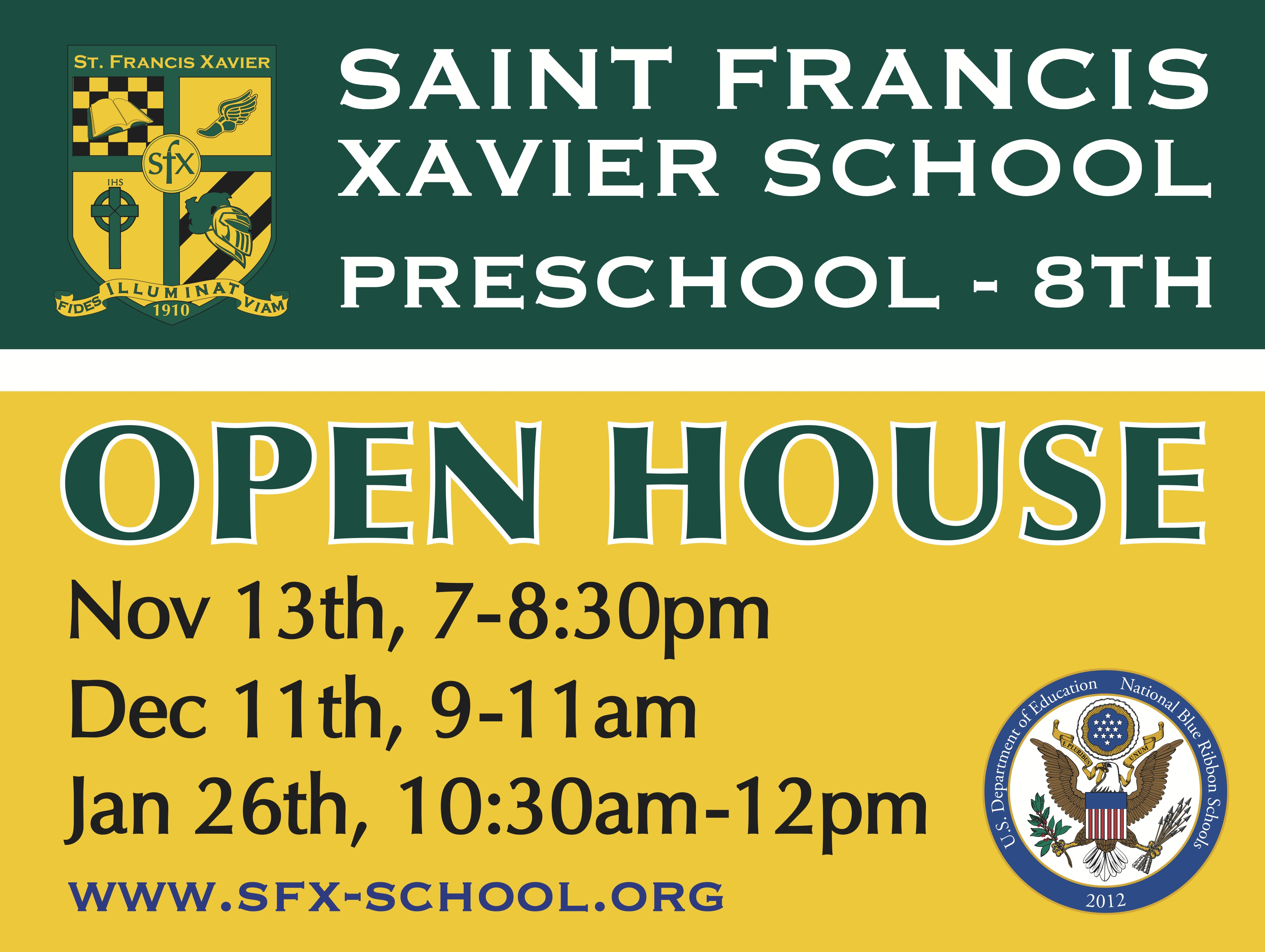 St Francis Xavier School OPEN HOUSE Wilmette IL Patch