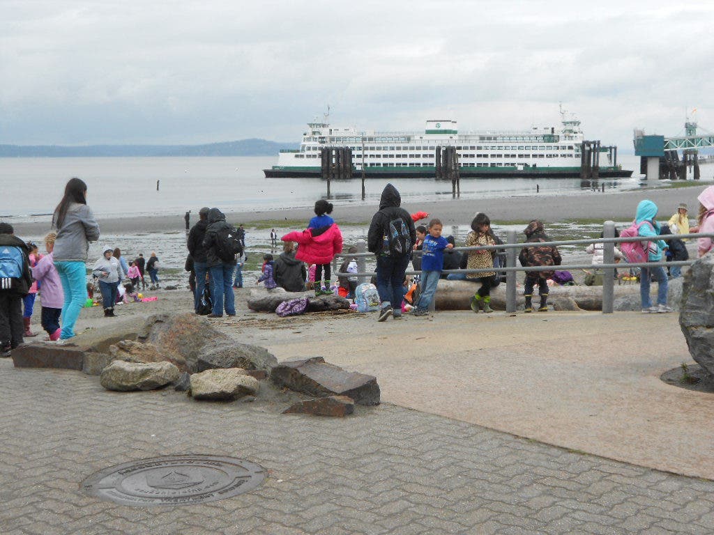 Low, Low, Low Pictures of Tuesday's 3.75 Tide in Edmonds Edmonds