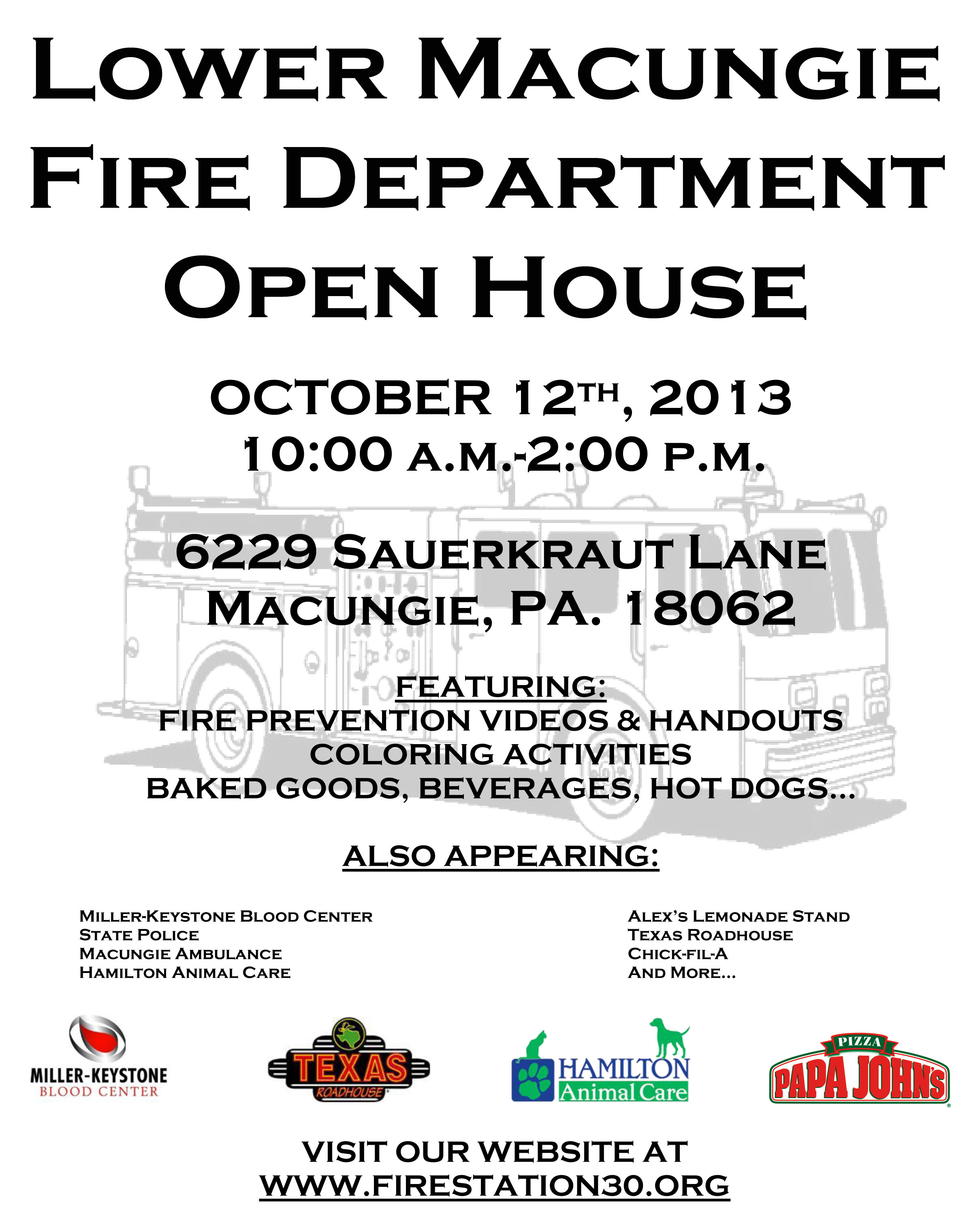 Lower Macungie Fire Department Open House Lower Macungie, PA Patch