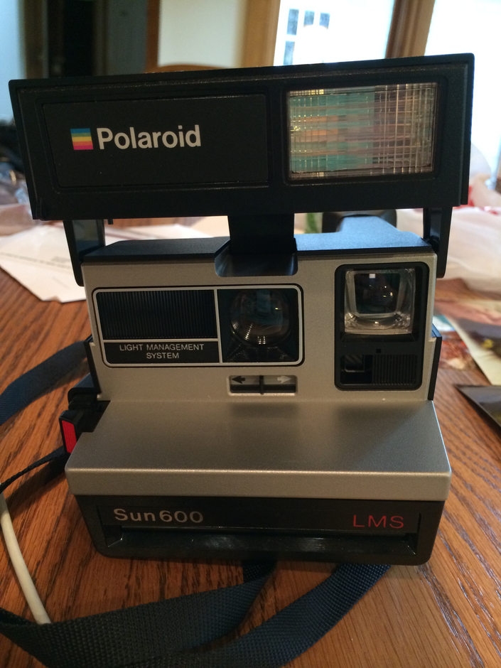 Polaroid SUN 600 Fun retro camera Ridgefield, CT Patch