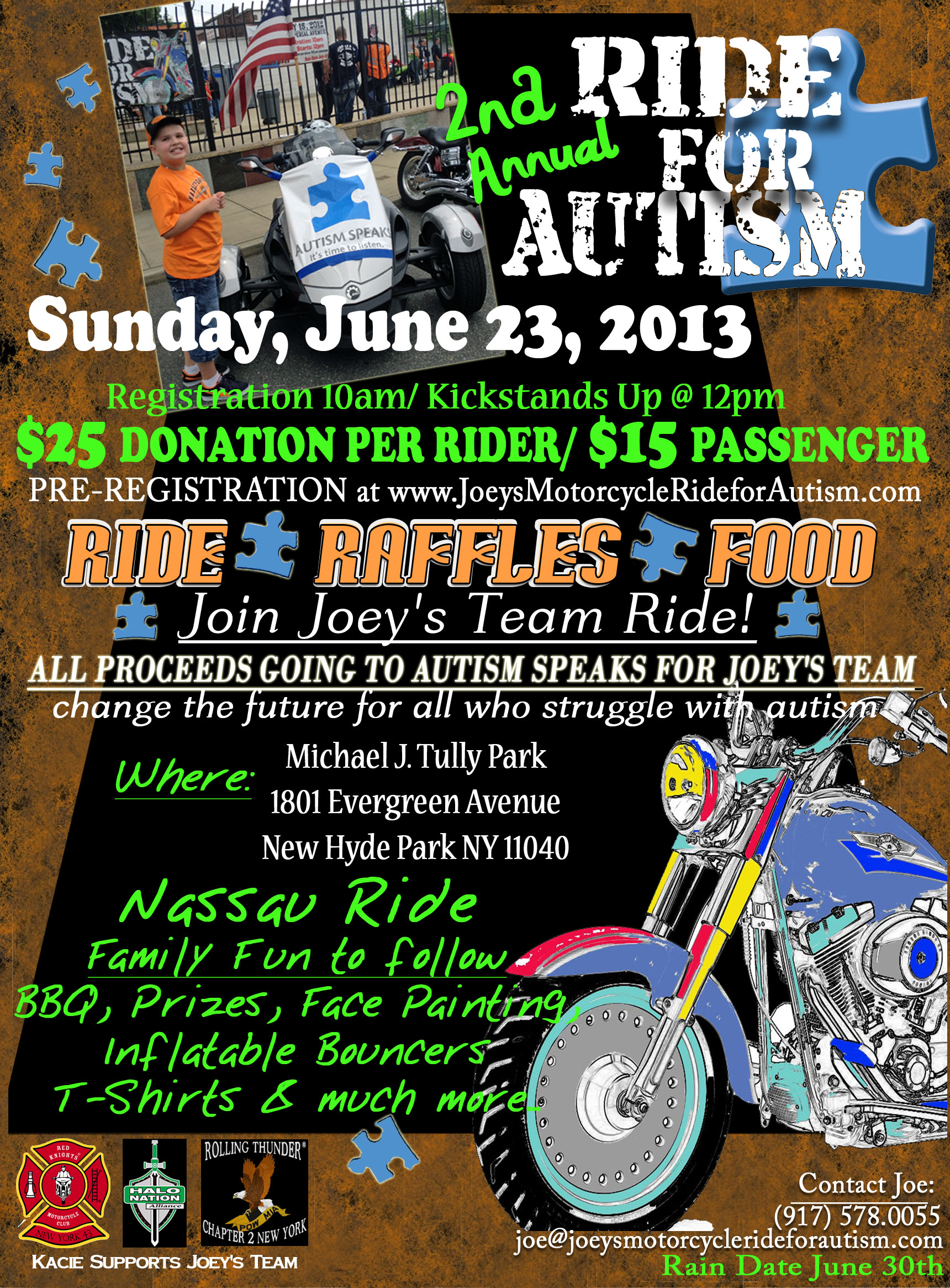 Joey's Motorcycle Ride for Autism | New Hyde Park, NY Patch