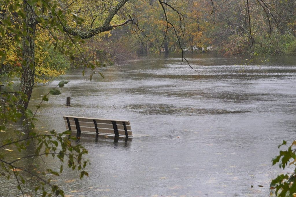 Nissequogue River Flooding Swamps Paul T. Given Park Smithtown, NY Patch