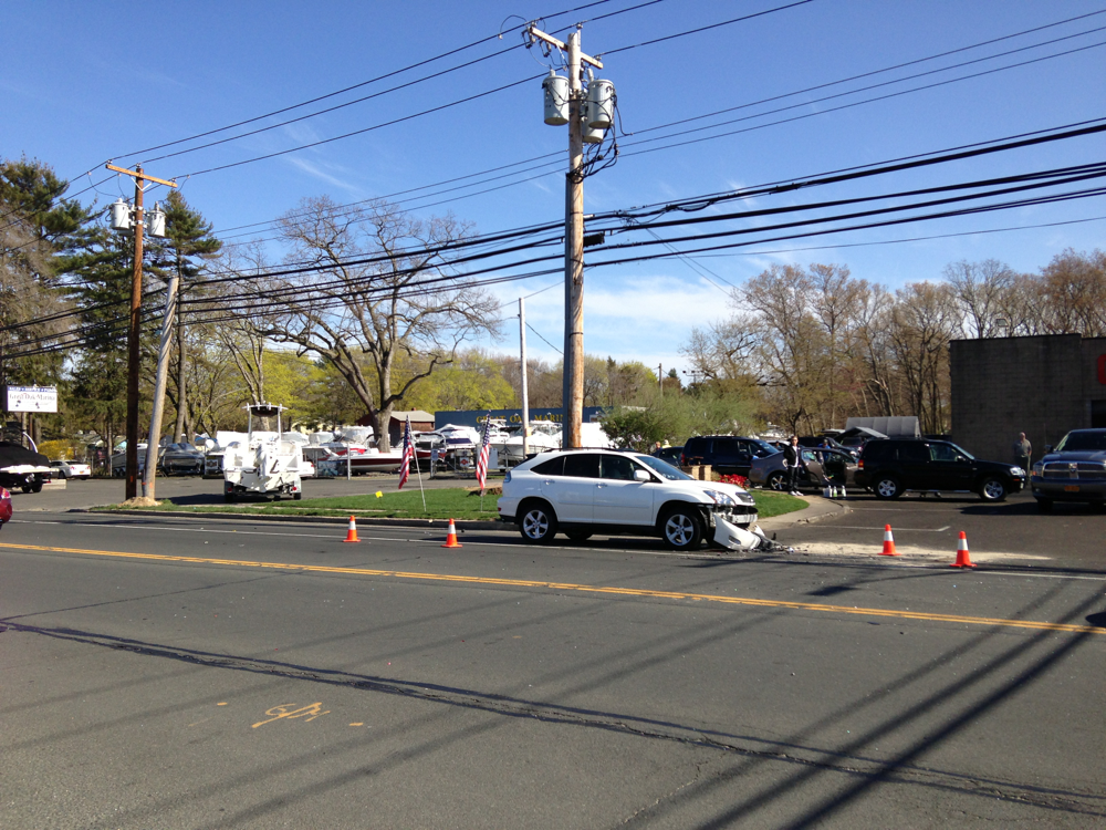 PHOTO St. James Crash Backs Up Jericho Turnpike Smithtown, NY Patch