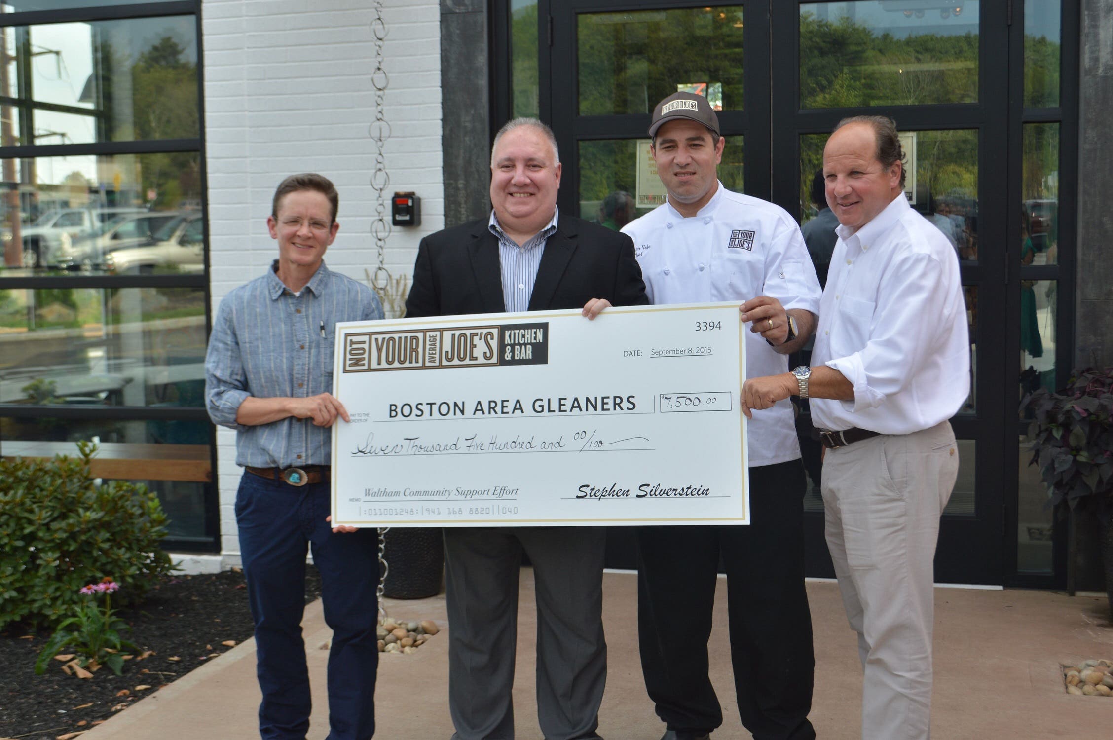 Not Your Average Joe's Celebrates Waltham Grand Opening with Ribbon