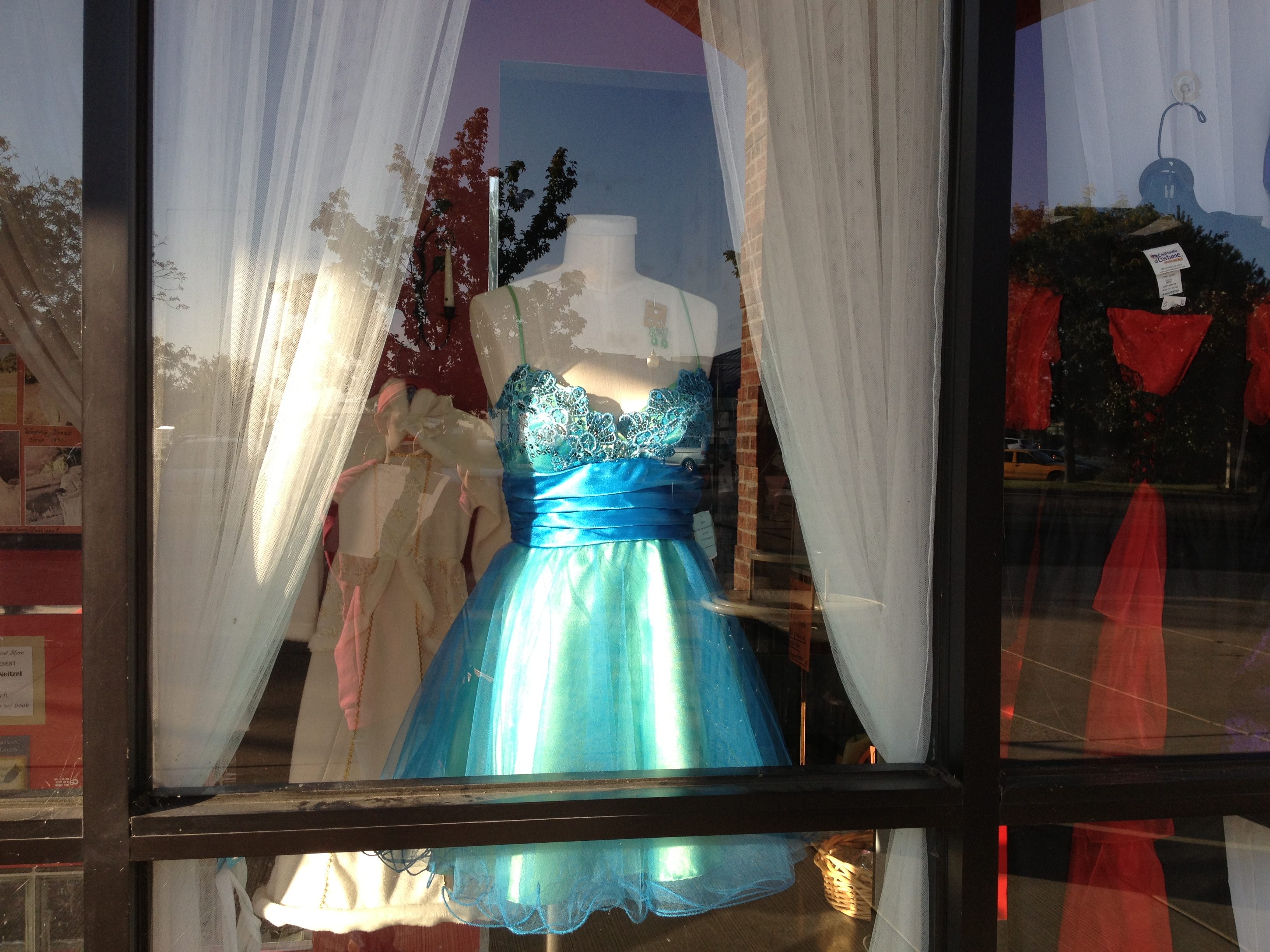 homecoming dresses oswego il Sheer-Bodice Homecoming Dress with Embroidered Lace Blush / Medium main image 1