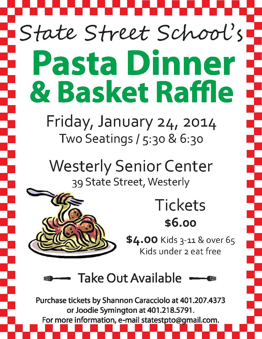 Pasta Dinner and Basket Raffle to Benefit State Street School | Groton ...