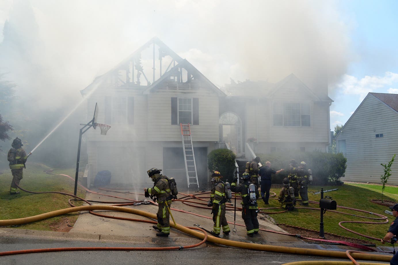 Bulldog Rescued From Woodstock House Fire | Woodstock, GA Patch