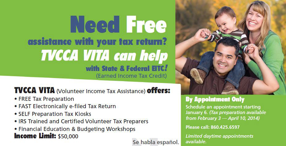 TVCCA VITA Program providing free income tax assistance | New London ...