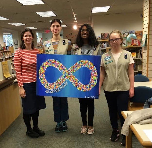Basking Ridge Girl Scout Troop 60478 Donates Artwork To Basking Ridge ...