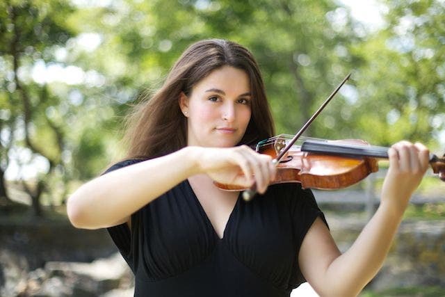 Local Violin/Viola Performs at Ossining Farmers Market | Ossining, NY Patch