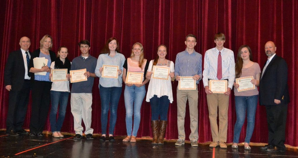 Babylon School Board Honors Award-Winning Students