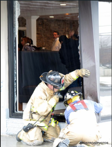 Car Crashes Into a Building in Milford on Saturday | Milford, CT Patch