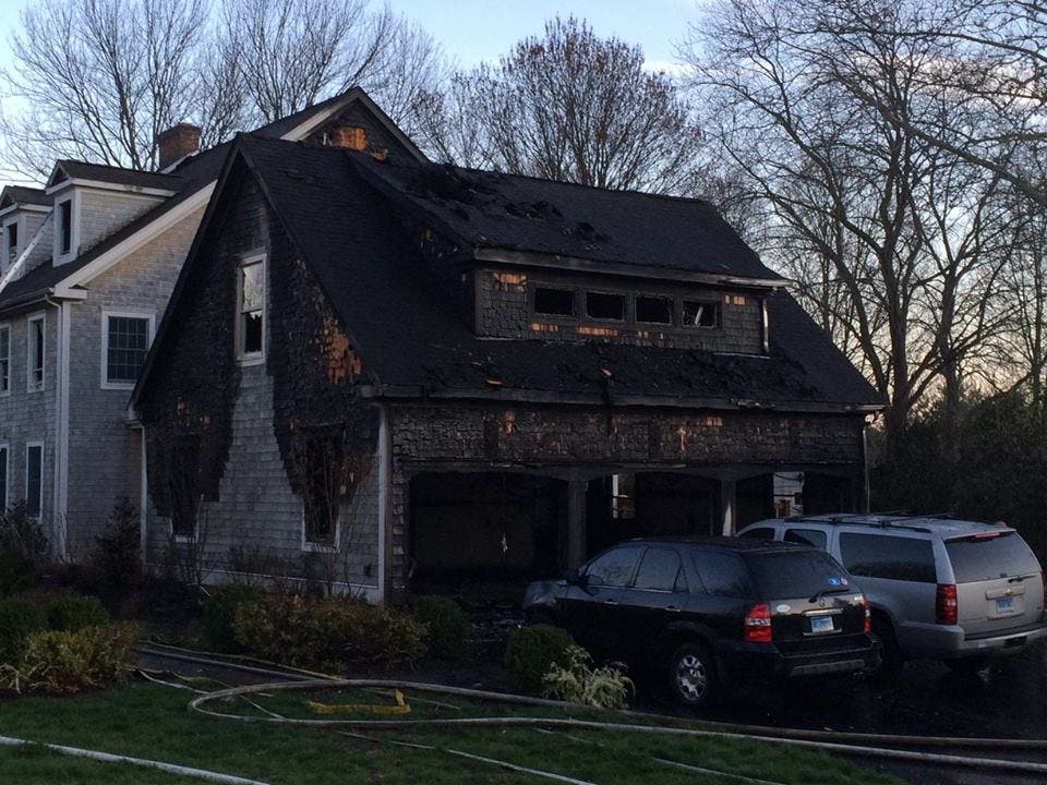 Fairfield Fire Displaces Four, Firefighter Injured Rescuing Family Pet ...