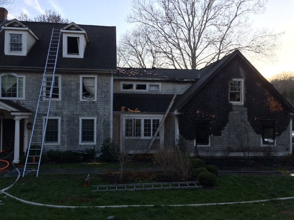 Fairfield Fire Displaces Four, Firefighter Injured Rescuing Family Pet ...