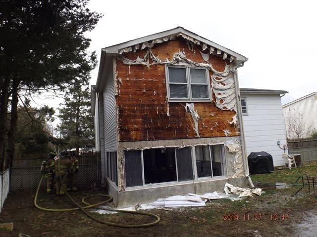 Fire Destroys Shed, Damages Toms River Home | Toms River, NJ Patch