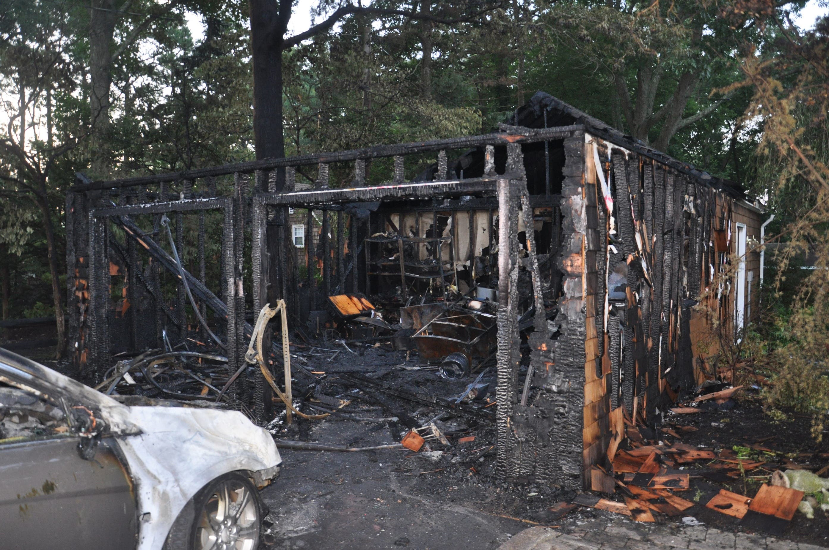 Toms River Firefighters Contain Garage Blaze | Toms River, NJ Patch