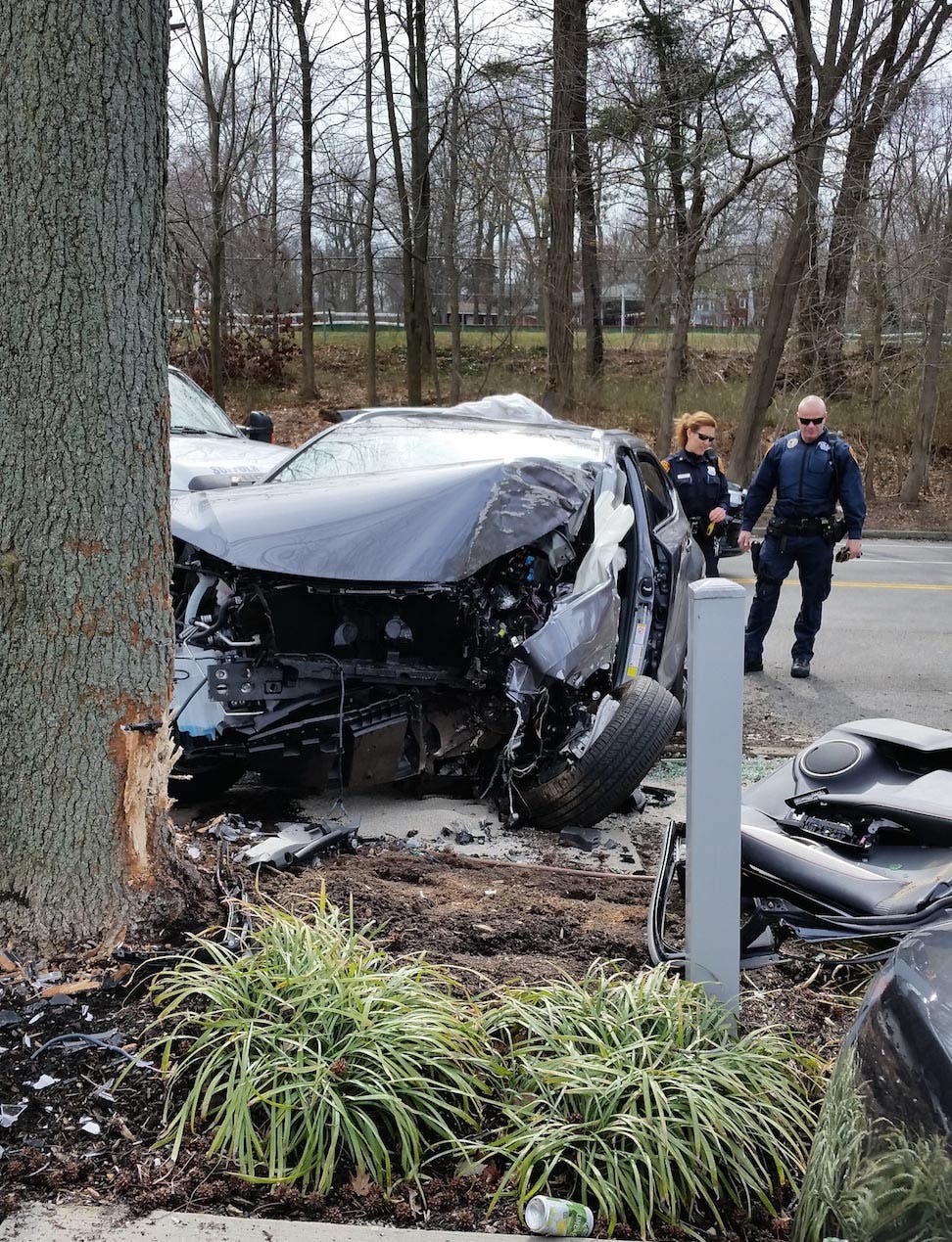75-Year-Old Man Critically Injured After Crashing SUV Into Tree in ...