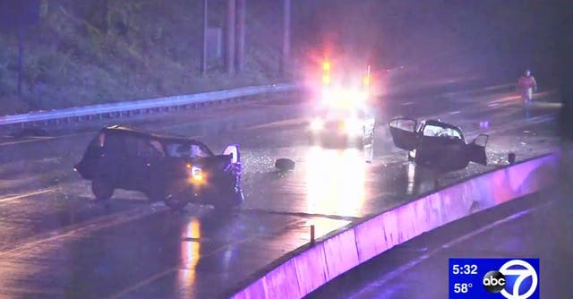 Two Dead After SUV Slams Into Disabled Vehicle on Long Island ...