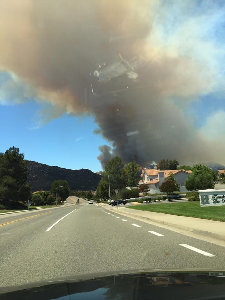 Brush Fire Off I-15 in Temecula Burning Close to 140 Acres | Temecula ...