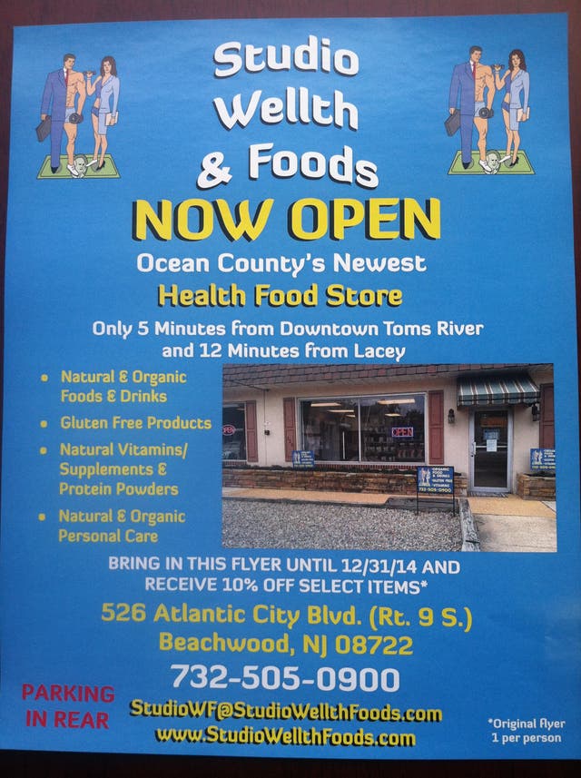 NEW HEALTH FOOD STORE OPENS IN BEACHWOOD Toms River, NJ Patch