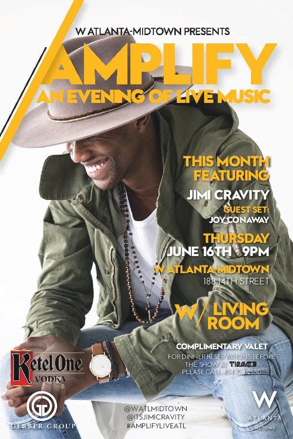 Amplify: An evening of live music featuring Jimi Cravity