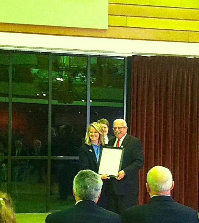 RCA Honors Fulkerson as Citizen of the Year