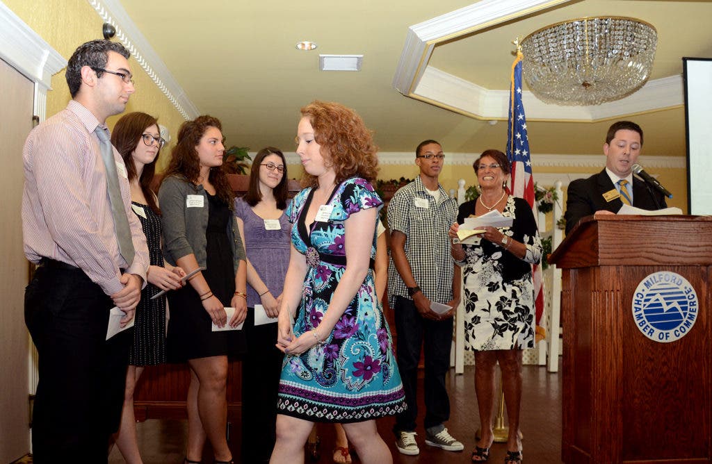 Chamber Awards Scholarships to Milford Students | Milford, CT Patch
