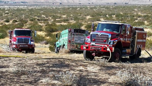 Crews Battle Brush Fire Near Palm Springs | Palm Desert, CA Patch
