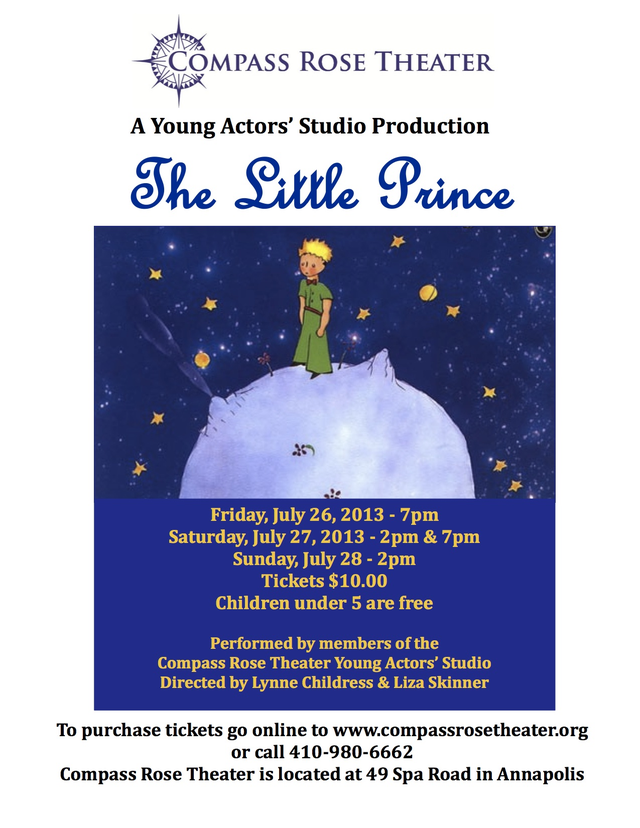 Compass Rose Theater Young Actors Studio presents "The Little Prince ...