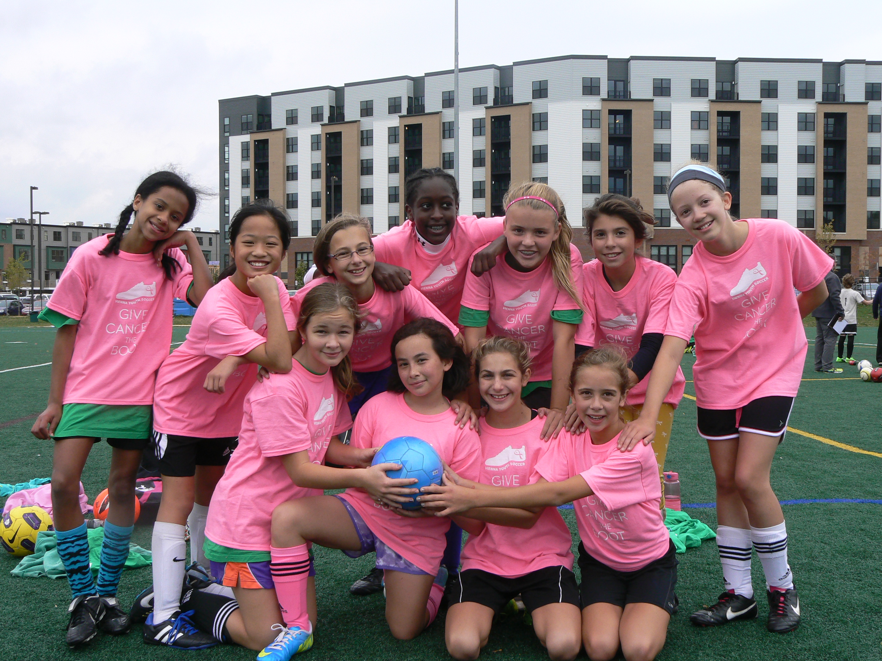 VIENNA YOUTH SOCCER'S SECOND ANNUAL GIVE CANCER THE BOOT CAMPAIGN