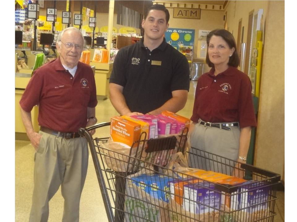 Fairfax Lions Club Gives to Local Food Bank Fairfax City, VA Patch