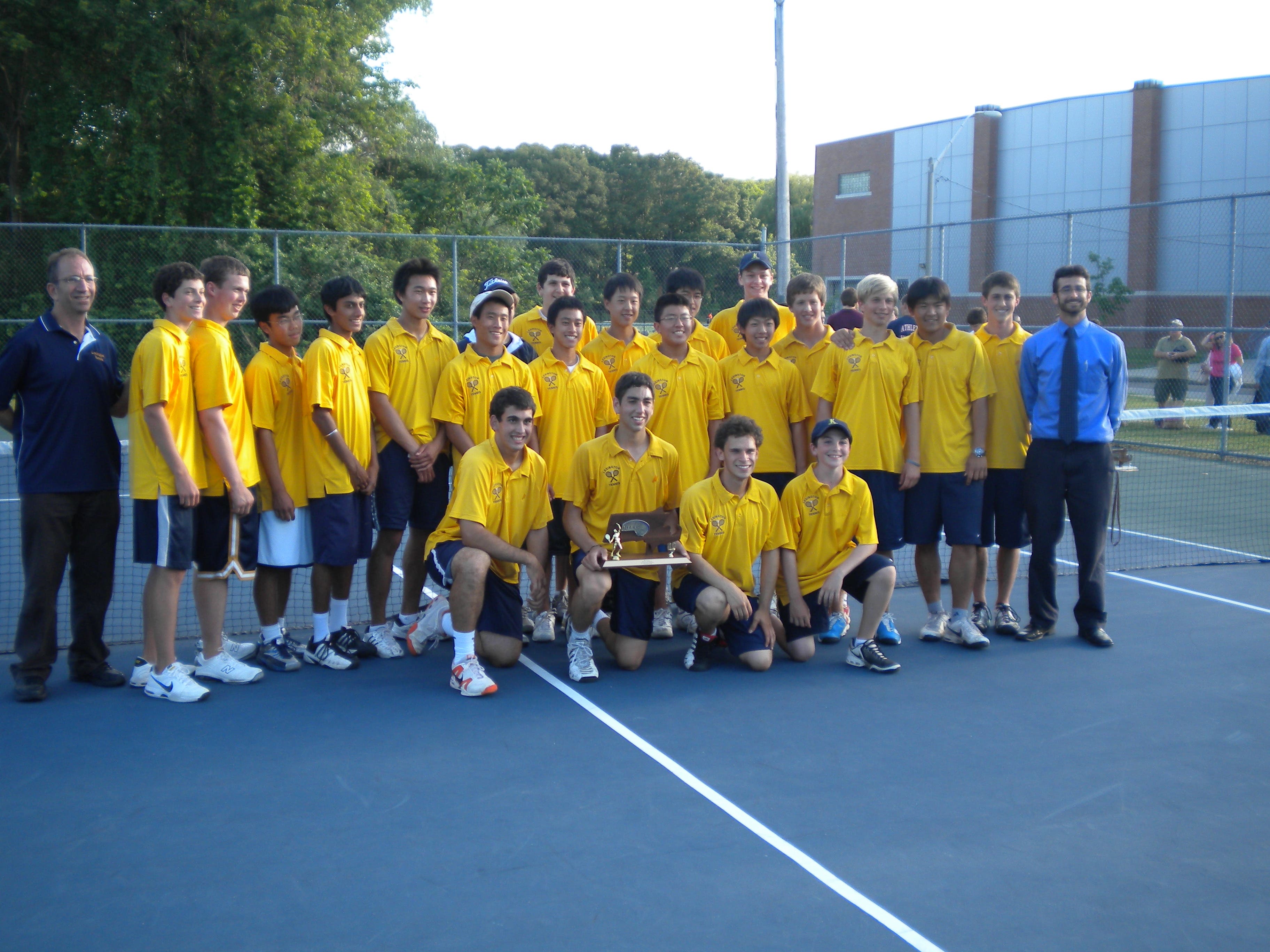 Boys' Tennis Wins Sectional Final Lexington, MA Patch