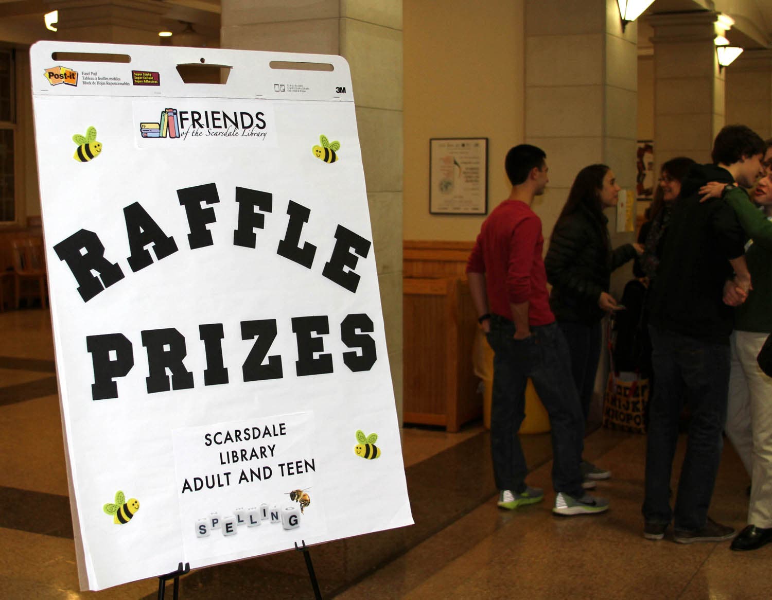 Scarsdale Public Library Fifth Annual Spelling Bee - Raffle Items On ...
