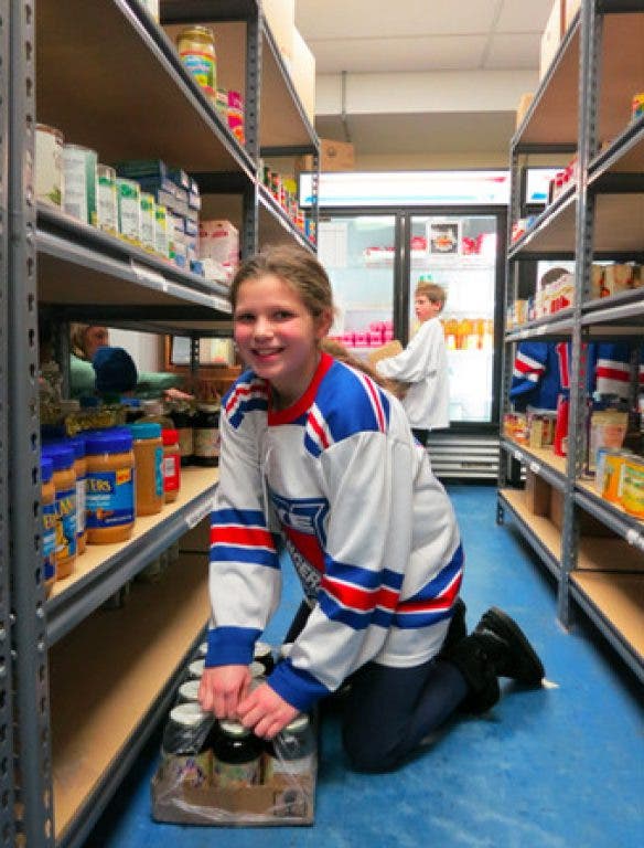 Rye Rangers Replenish Depleted Food Pantry at Carver Center Port