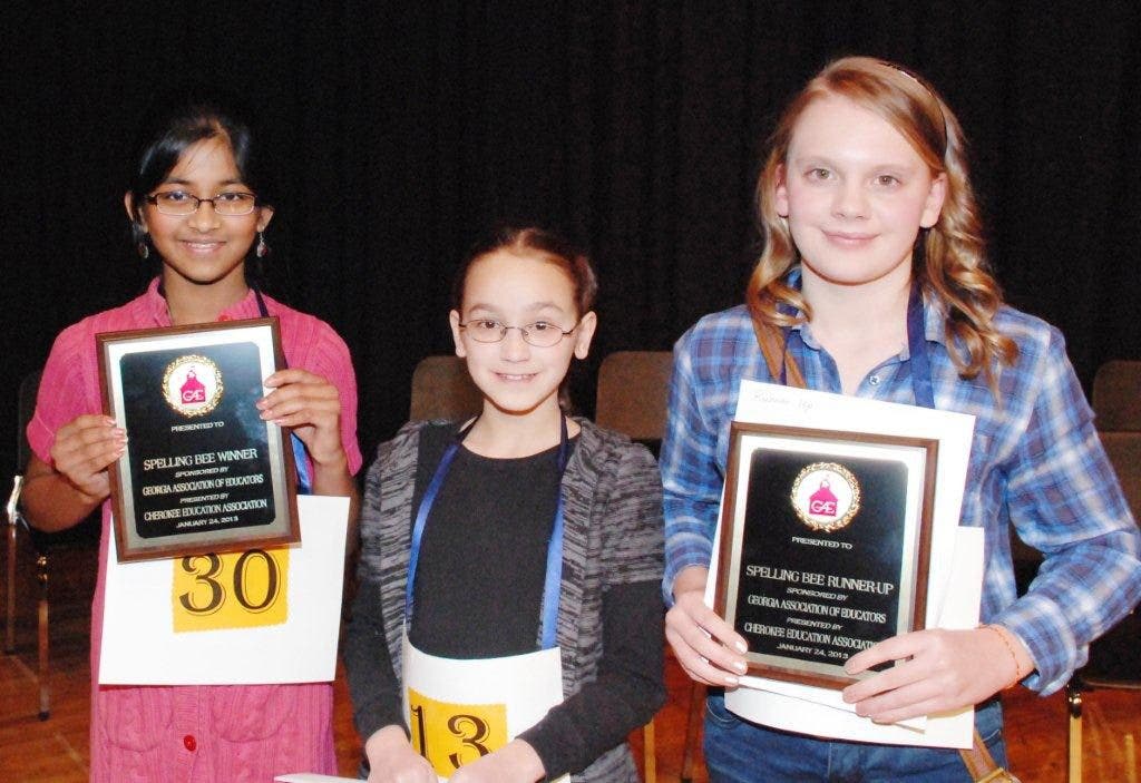 Dean Rusk Student Finishes Second in Cherokee Spelling Bee | Holly ...
