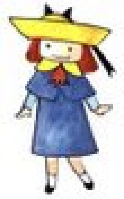 madeline cartoon blue dress Madeline Doll  Menus and Music