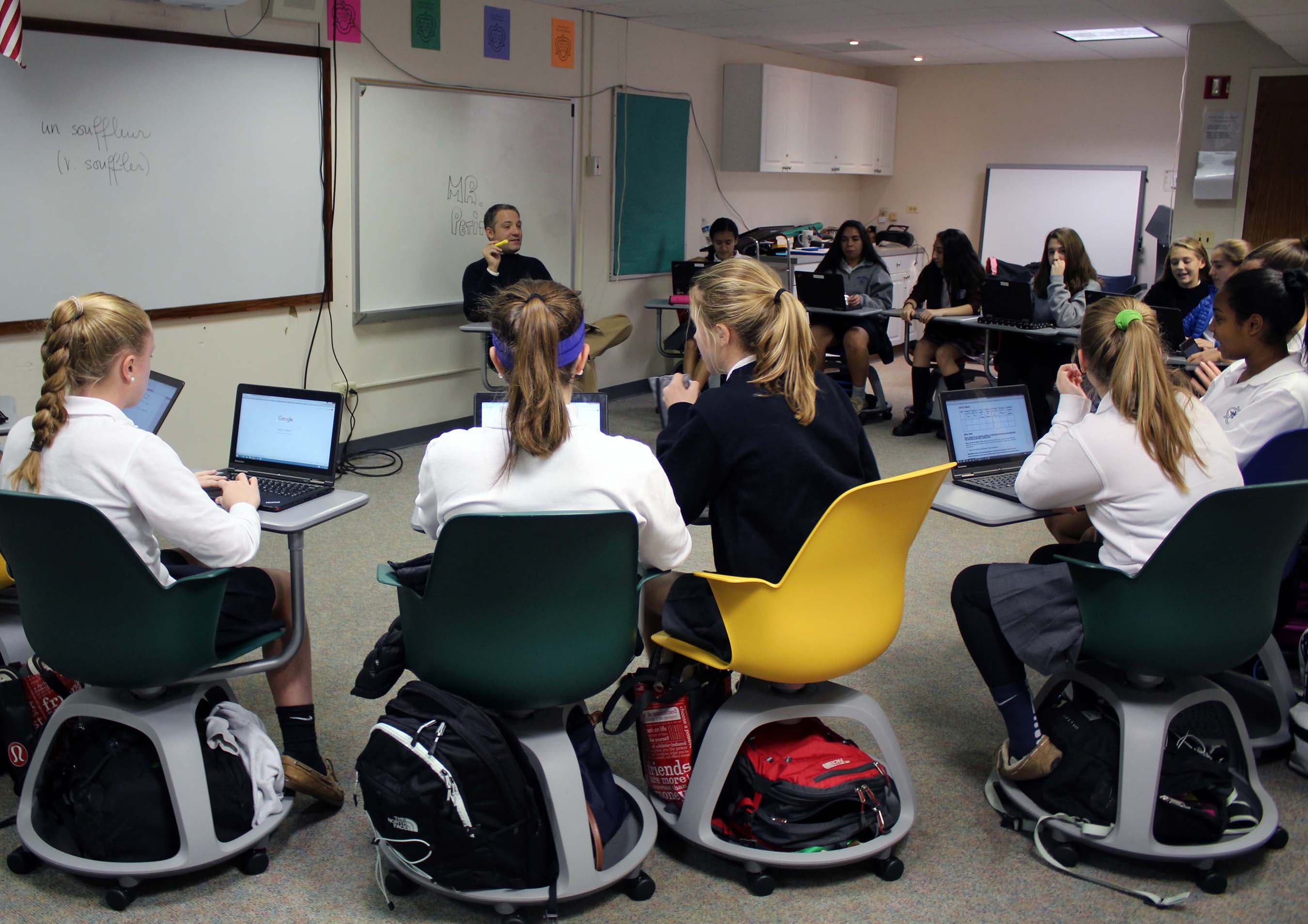 New mobile chairs provide flexible, dynamic learning for students at ...