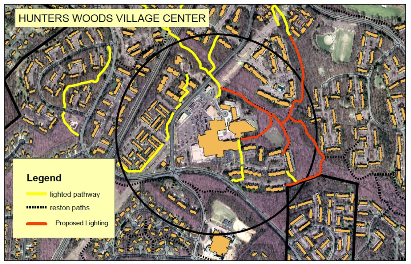 Is Better Lighting Key To Enhancing Safety at Hunters Woods Village