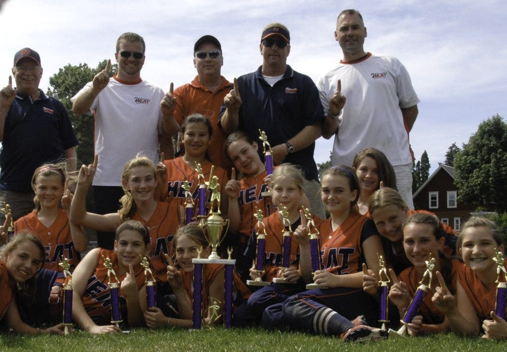 4 Hopkinton Girls on Championship Softball Team