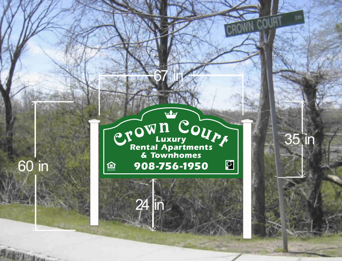 Crown Court Appartments Proposal Sign Struck Down By Local Government