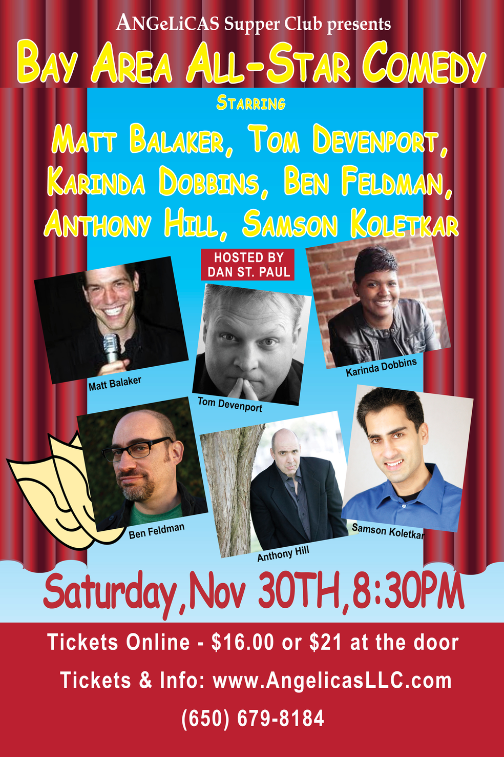 Bay Area All Stars Comedy Show Redwood City Woodside CA Patch
