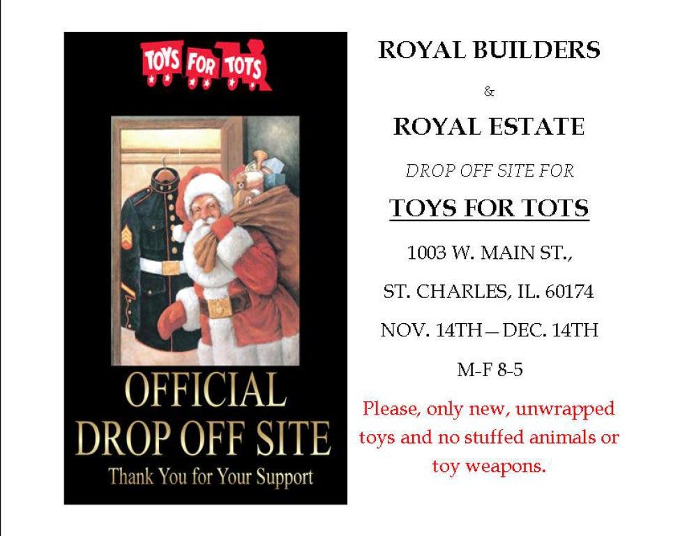 TOYS FOR TOTS | St. Charles, IL Patch