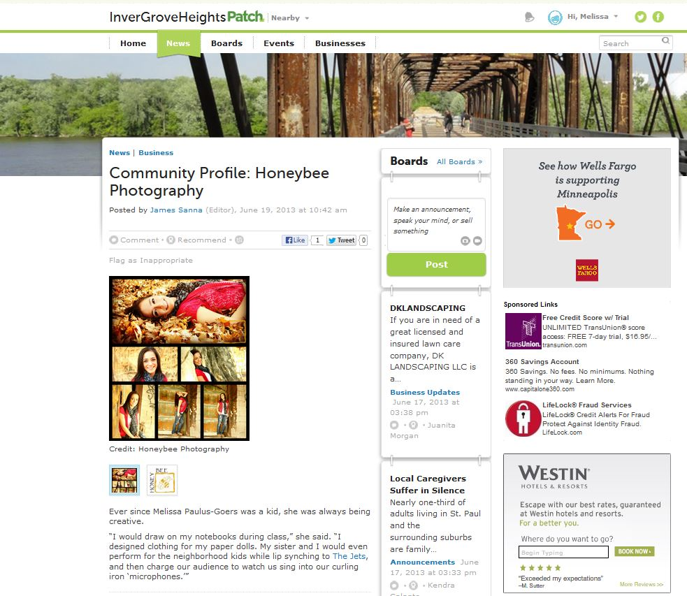 News small post card thumbnail