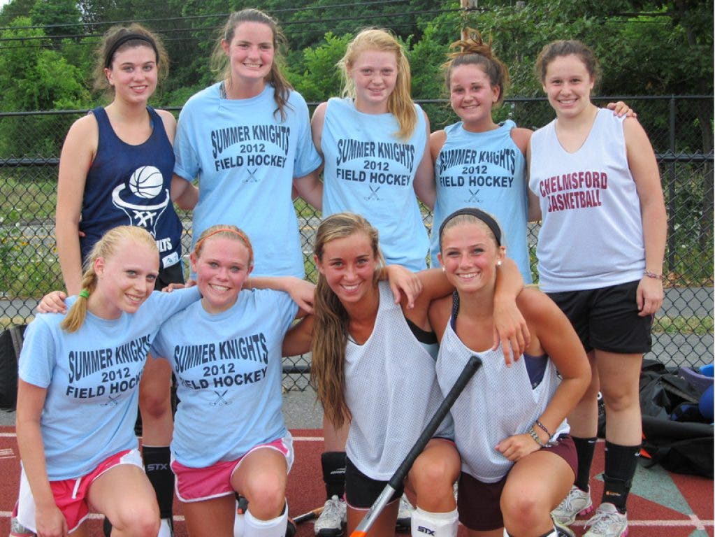 Field Hockey Team Wins Second Place in 2012 North Andover Summer Knights League Chelmsford, MA