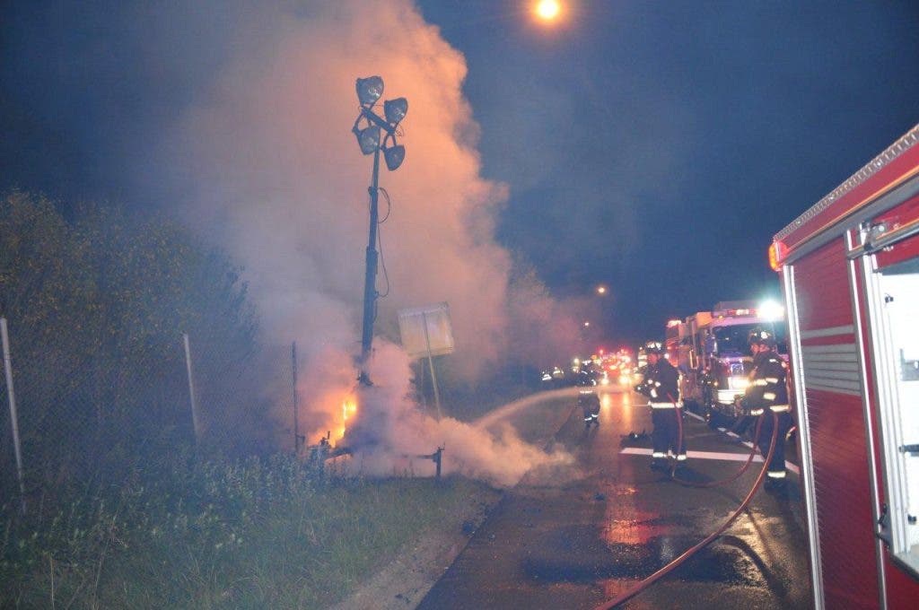 Generator Catches Fire | Plainview, NY Patch